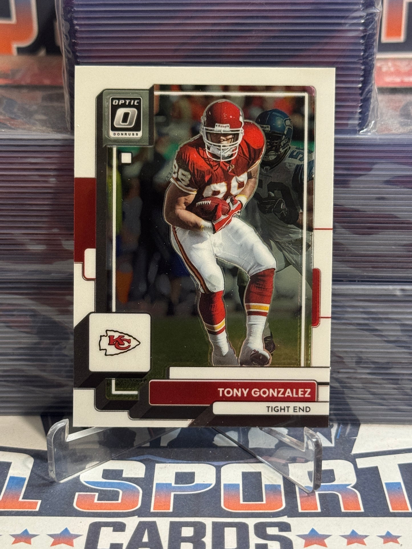 2022 Donruss Optic Tony Gonzalez #100