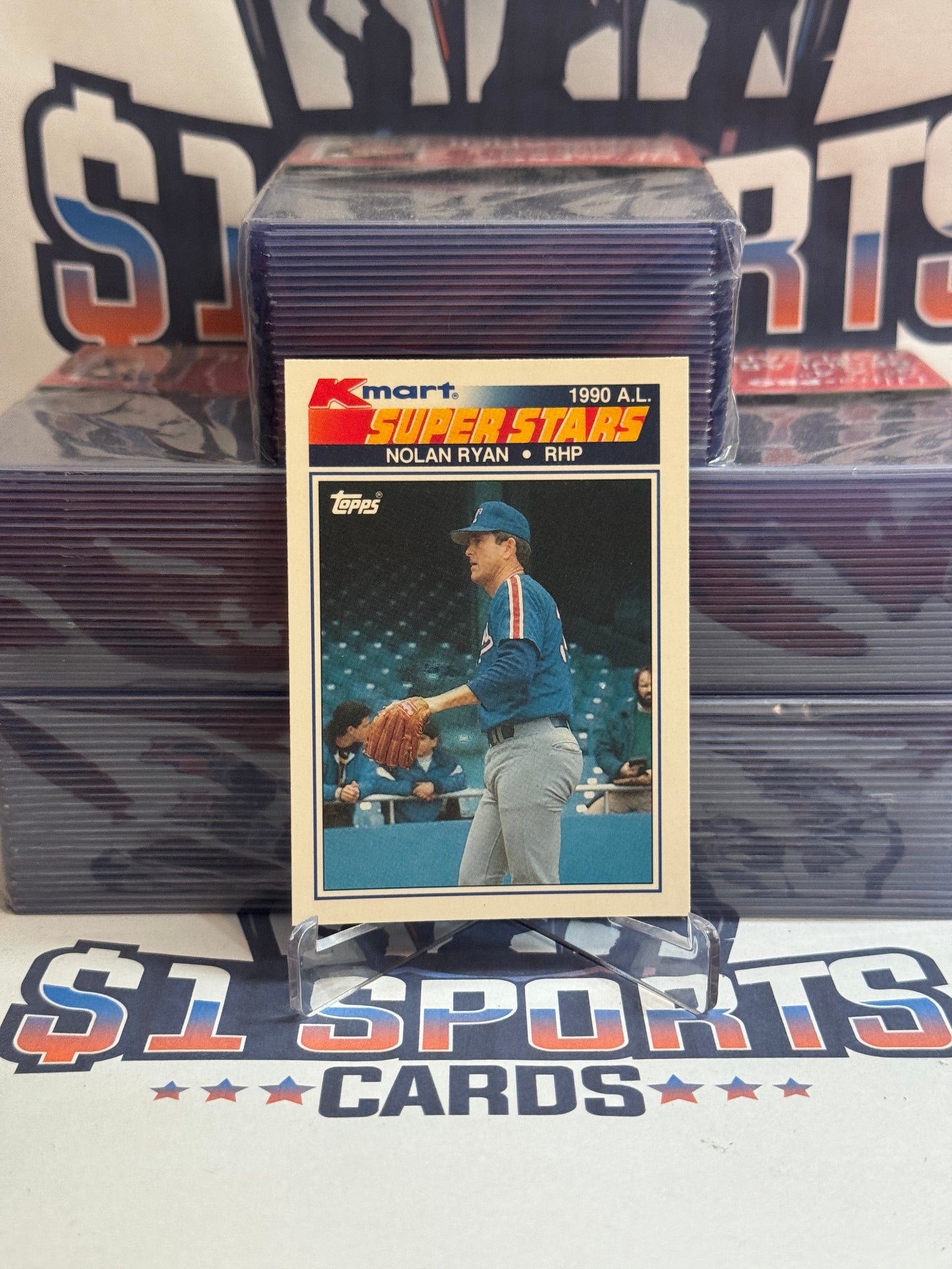 1990 Topps (Kmart Superstars) Nolan Ryan #25