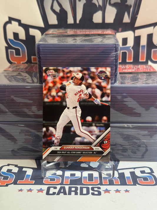2024 Topps Now (All-Star Game /3,780) Gunnar Henderson Rookie #ASG-GH