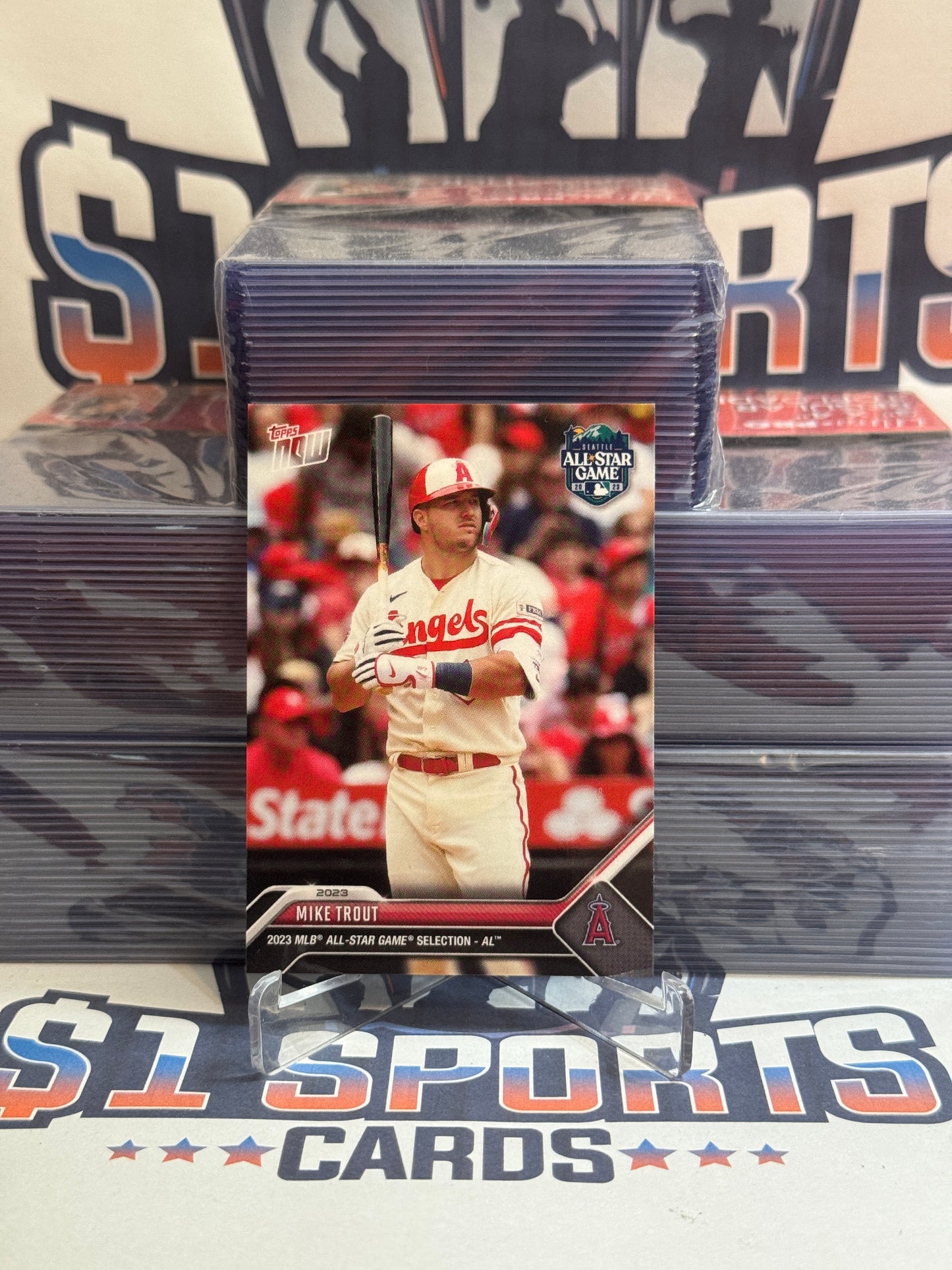 2023 Topps Now (All-Star Game /1,334) Mike Trout #ASG-MT