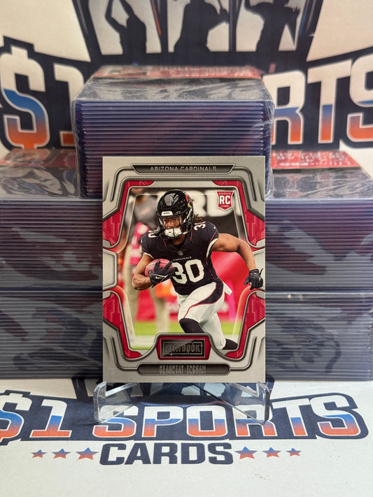 2022 Panini Playbook Keaontay Ingram Rookie #156