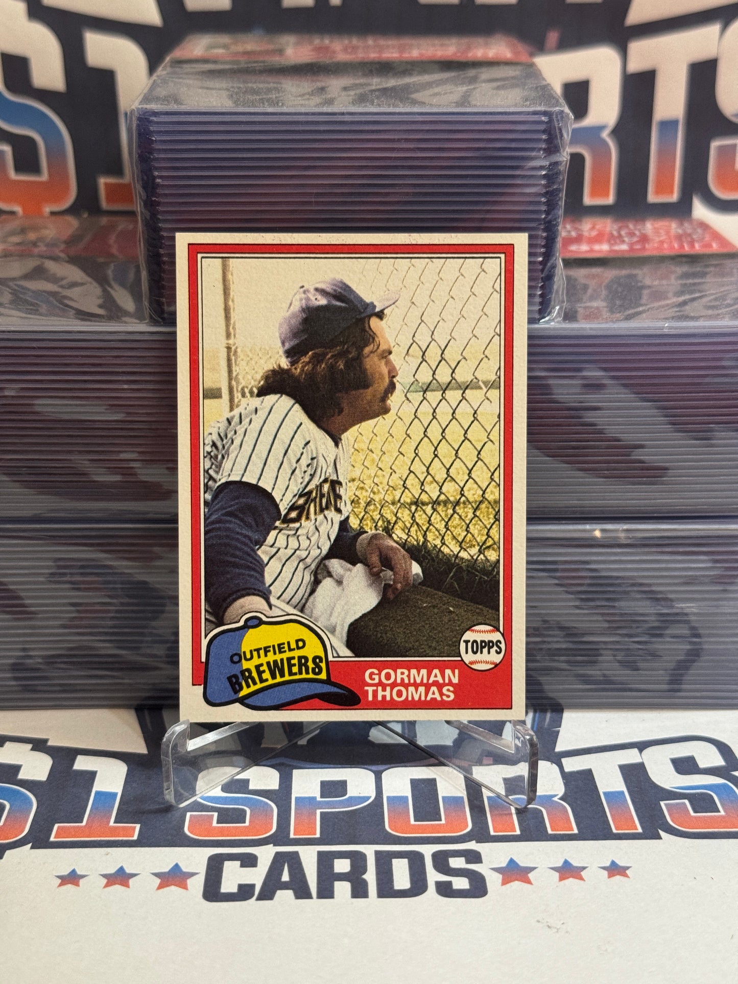 1981 Topps Gorman Thomas #135