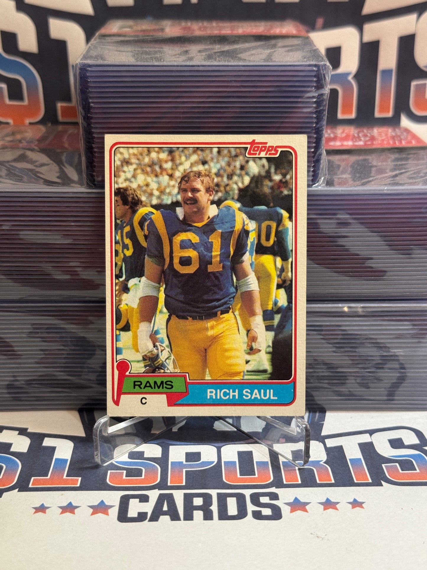 1981 Topps Rich Saul #141