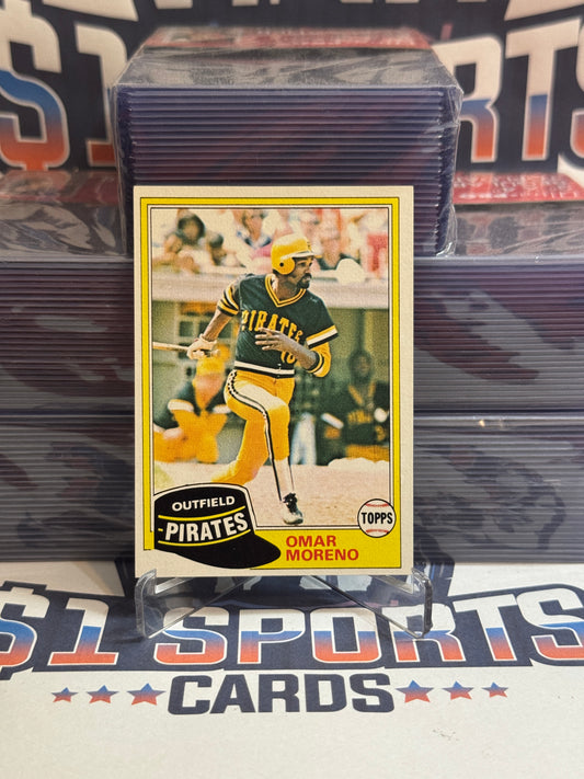 1981 Topps Omar Moreno #535