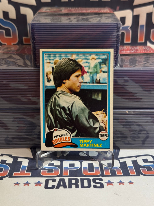1981 Topps Tippy Martinez #119