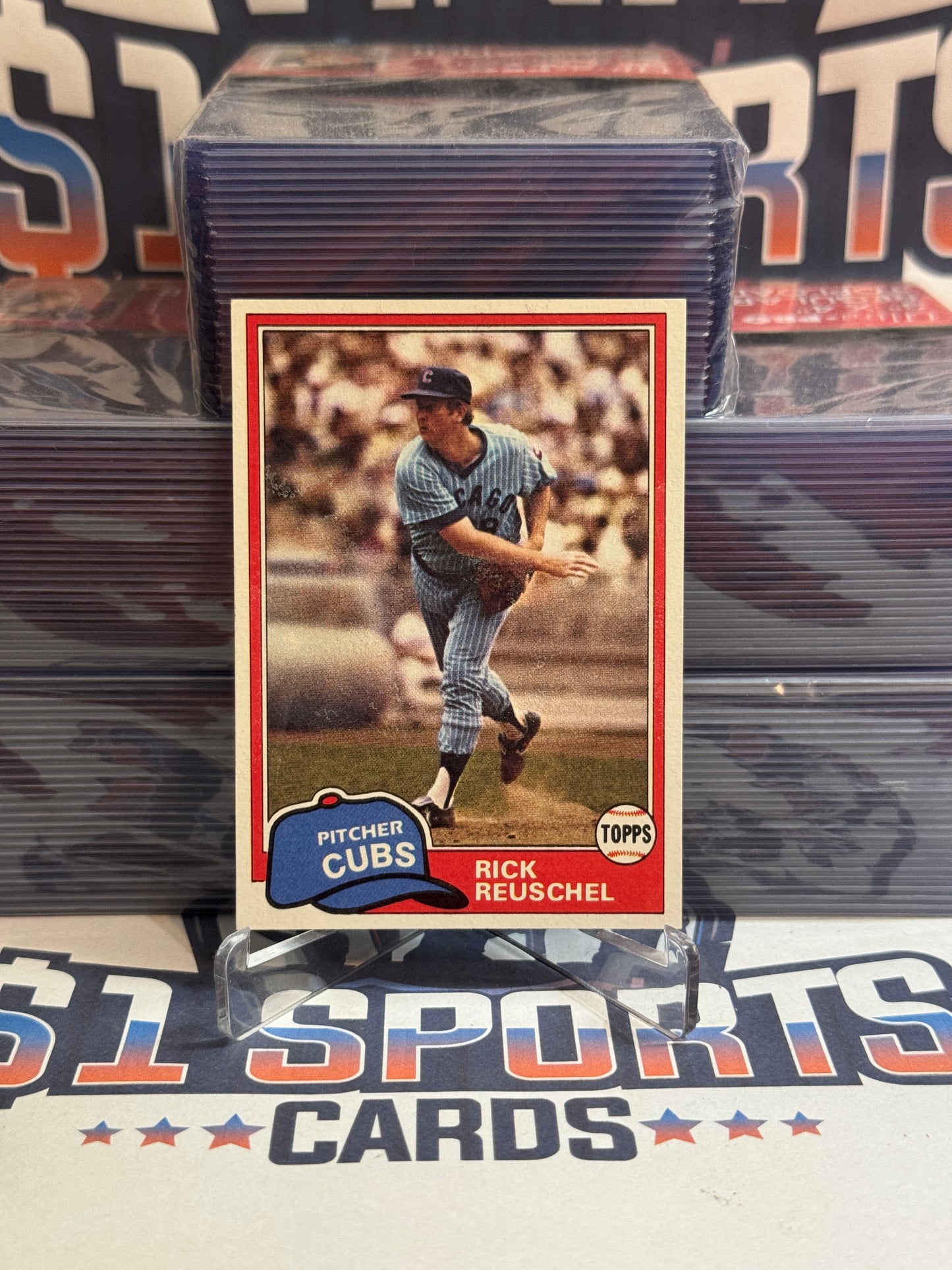 1981 Topps Rick Reuschel #645