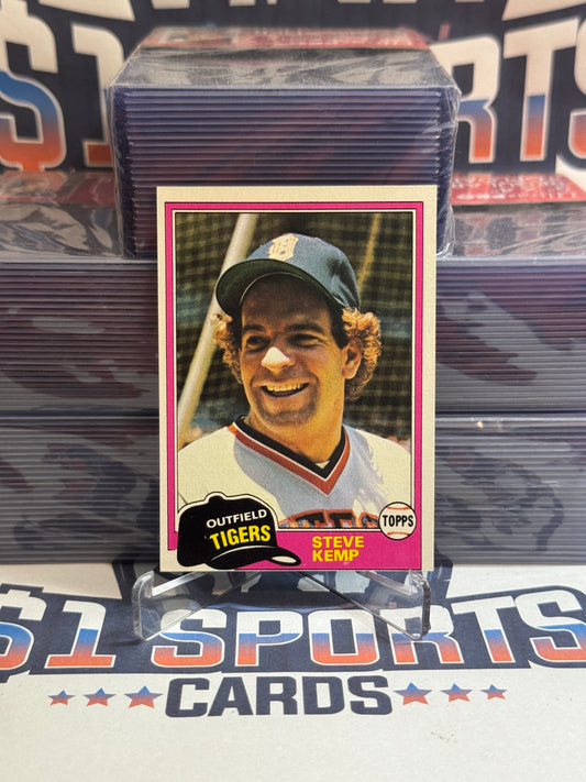 1981 Topps Steve Kemp #593