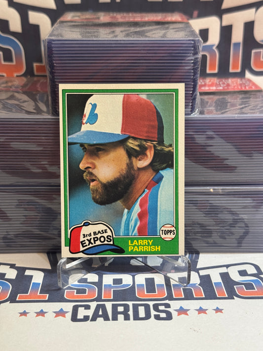 1981 Topps Larry Parrish #15
