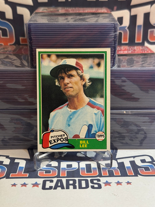 1981 Topps "Spaceman" Bill Lee #633