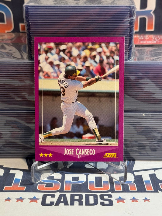 1988 Score Jose Canseco #45