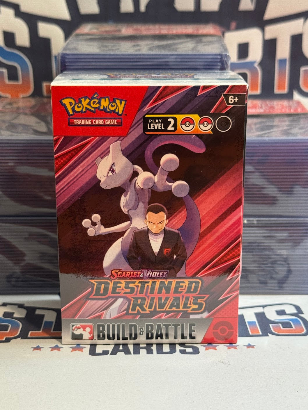 Pokemon TCG: Sealed Destined Rivals Build & Battle Box