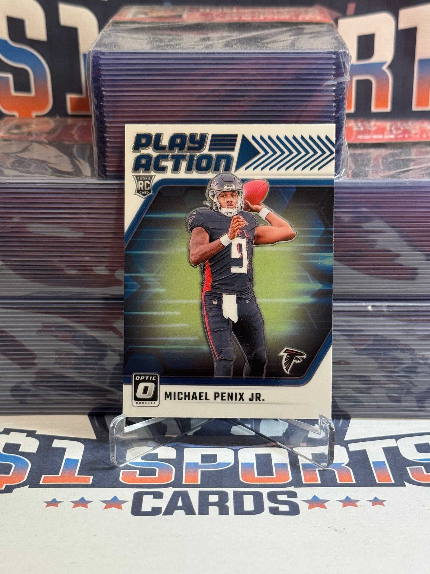 2024 Donruss Optic (Play Action) Michael Penix Jr. Rookie #4