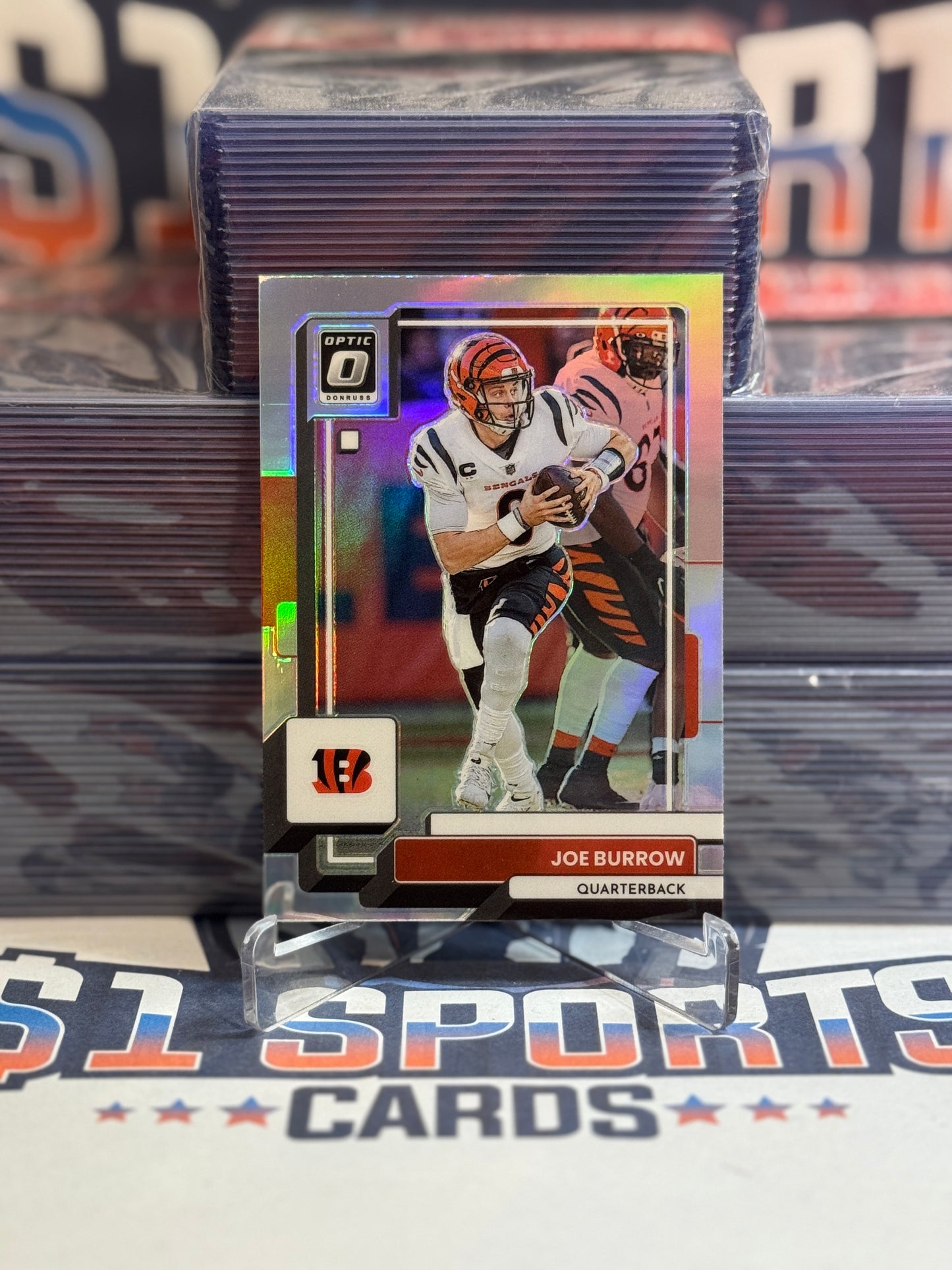 2022 Donruss Optic (Holo Prizm) Joe Burrow #39