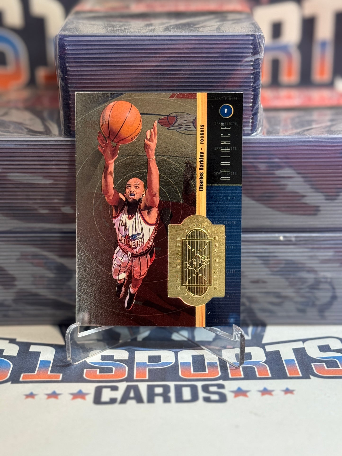 1998 Upper Deck SPx Finite (Radiance 347/5,000) Charles Barkley #27