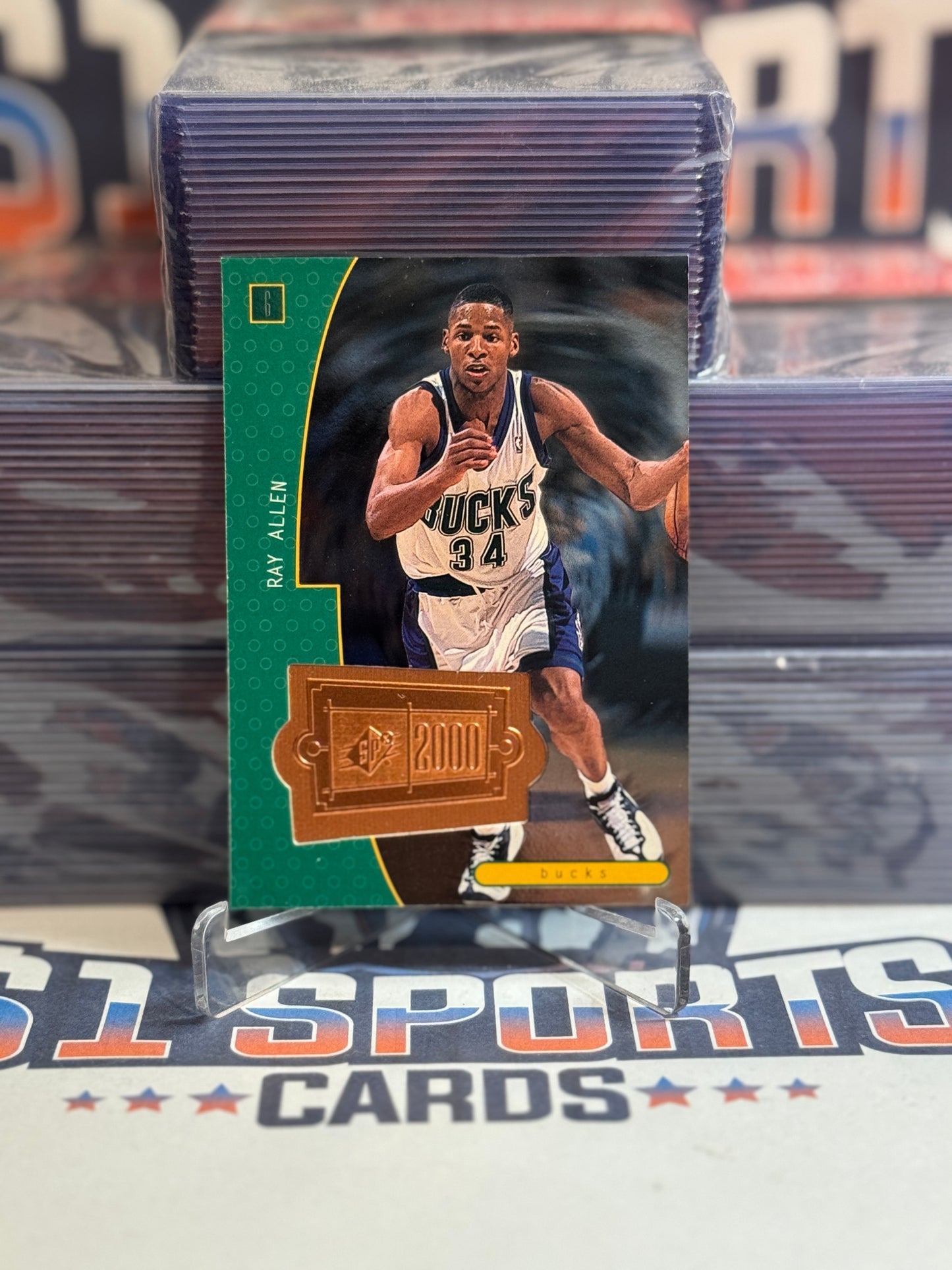 1998 Upper Deck SPx Finite (2,957/4,050) Ray Allen #175