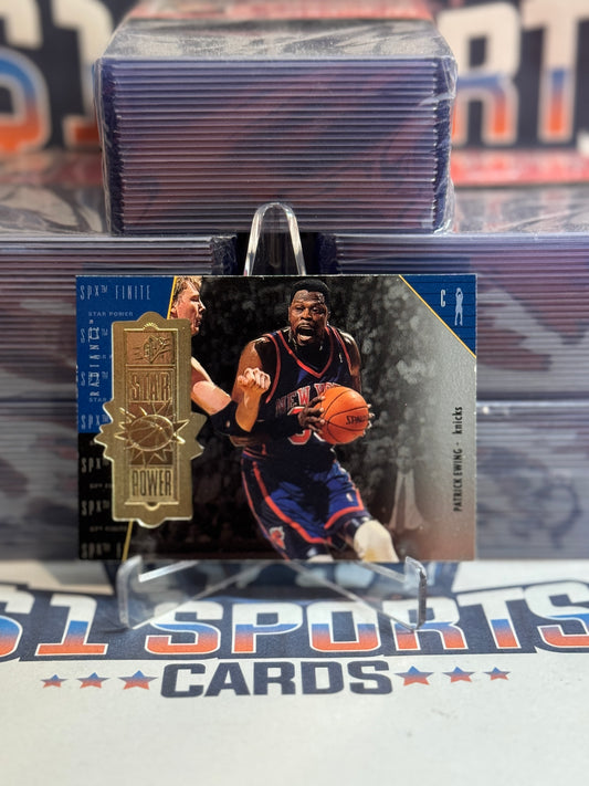 1998 Upper Deck SPx Finite (Star Power 1,820/2,700) Patrick Ewing #137