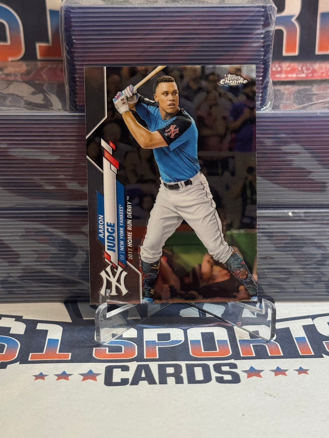 2020 Topps Chrome Update (Home Run Derby) Aaron Judge #U-90