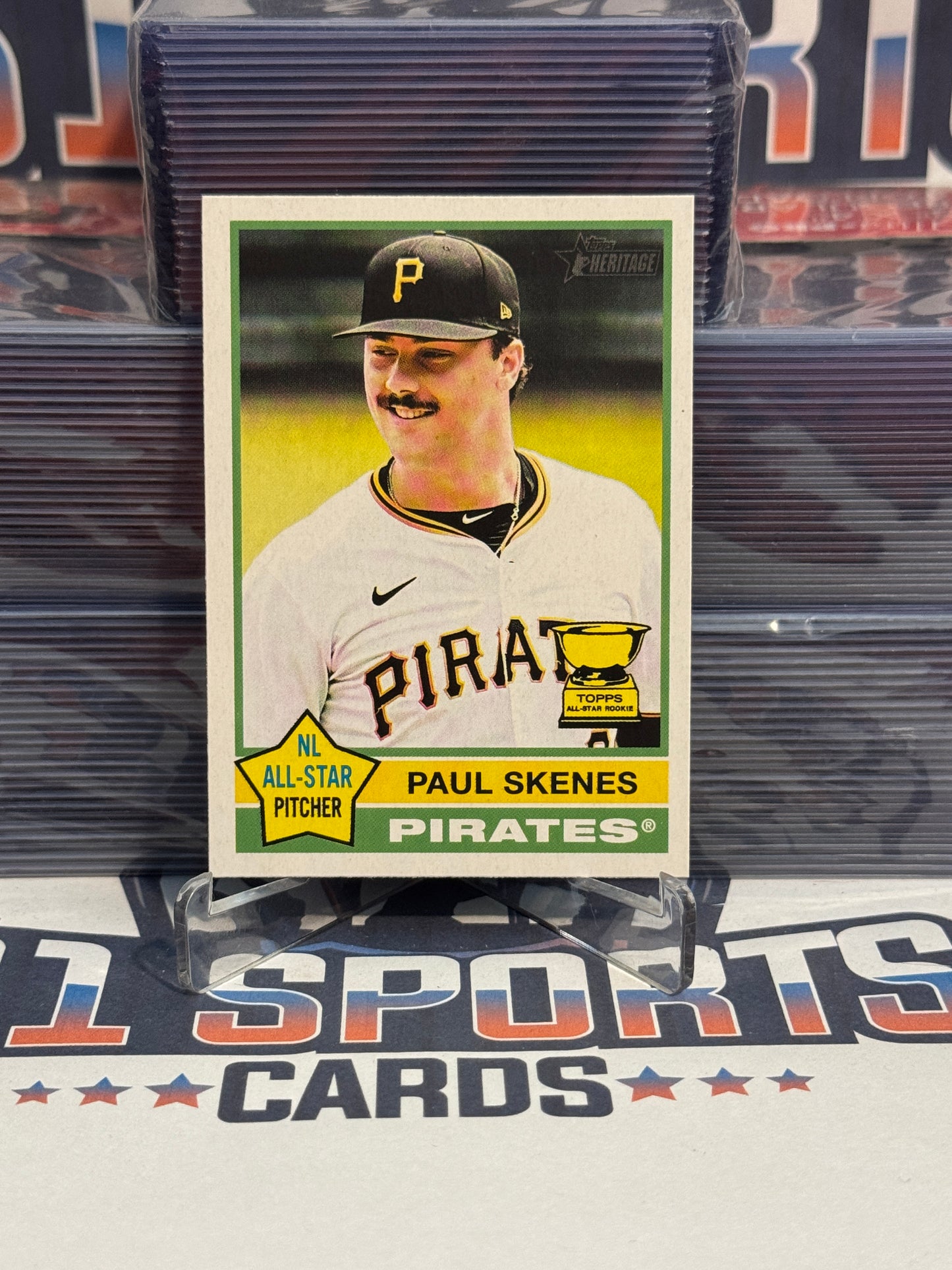 2025 Topps Heritage (Rookie Cup, All-Star) Paul Skenes #60