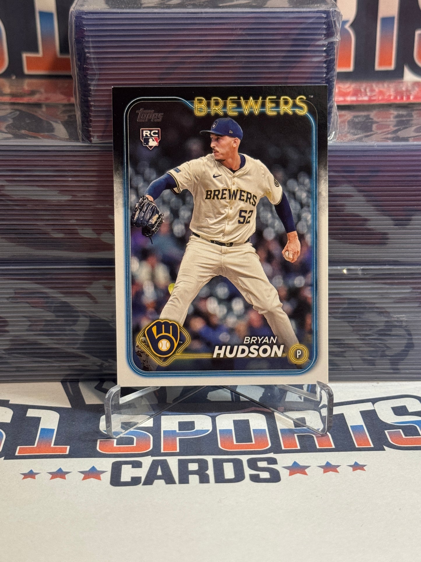 2024 Topps Update Bryan Hudson Rookie #US105