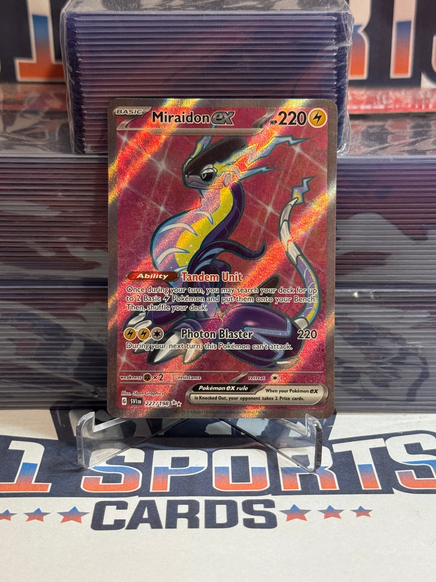 Pokemon TCG: Scarlet & Violet - Miraidon EX (Ultra Rare) #227