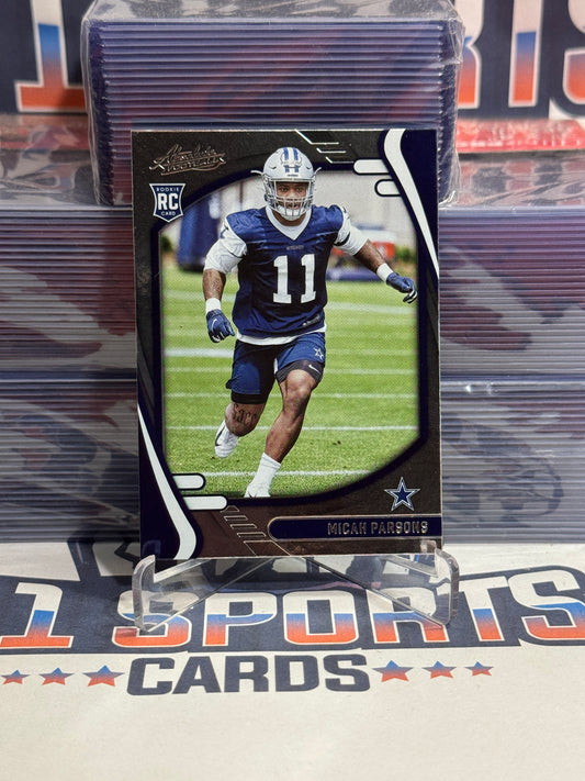2020 Panini Absolute Micah Parsons Rookie #158