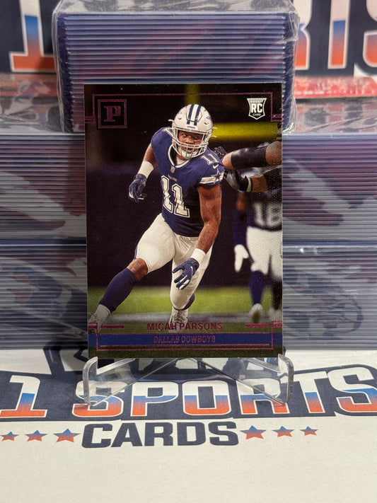 2020 Panini Chronicles (Pink, Panini) Micah Parsons Rookie #PA-35