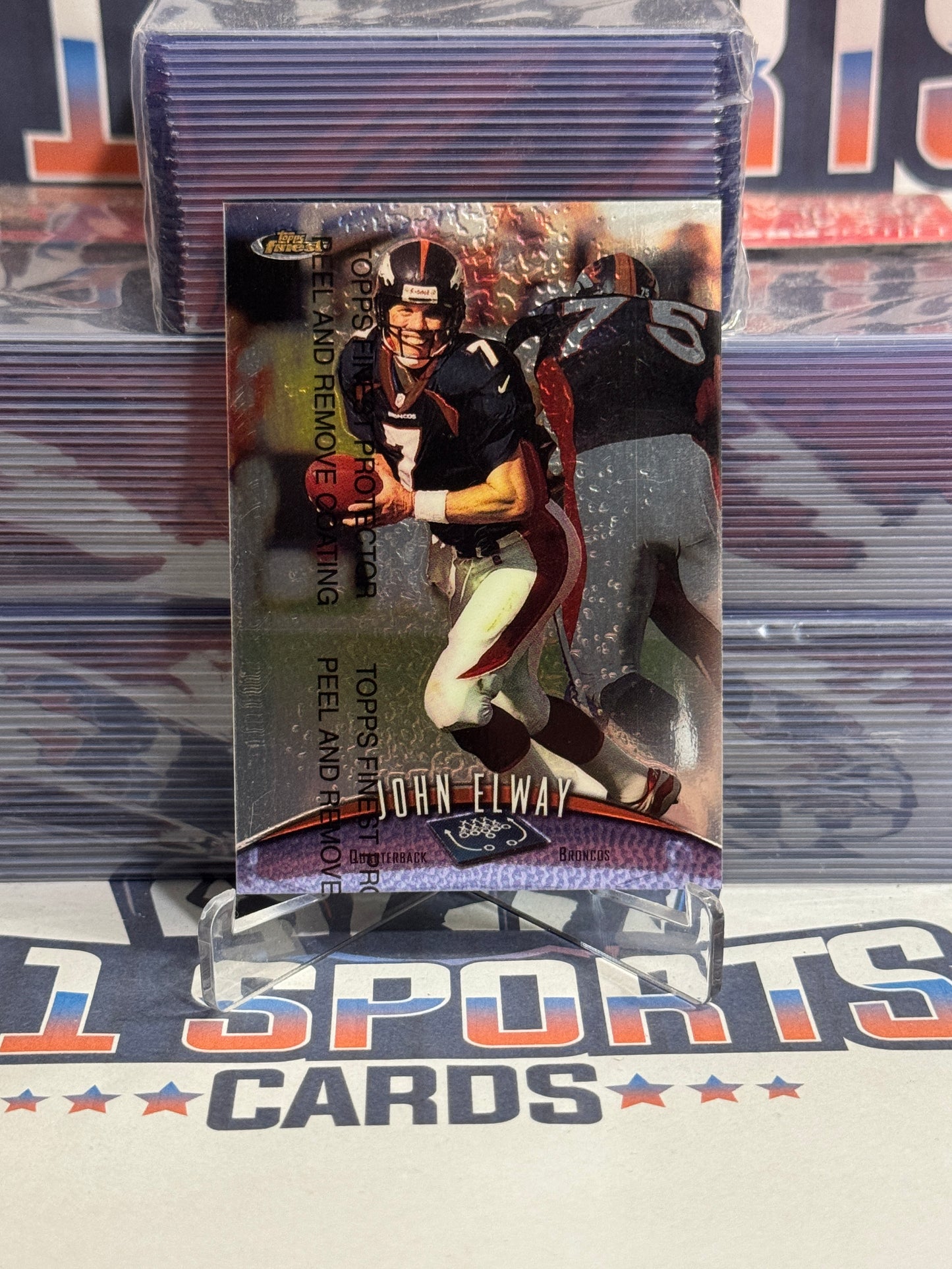 1998 Topps Finest John Elway #1