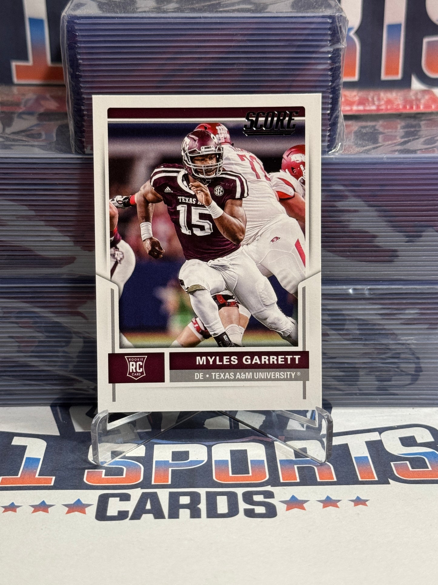 2017 Score Myles Garrett Rookie #337