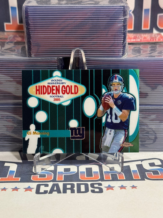 2005 Topps Finest (Hidden Gold) Eli Manning #HG3