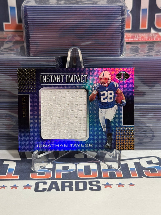 2020 Panini Illusions (Instant Impact Relic) Jonathan Taylor Rookie #II10