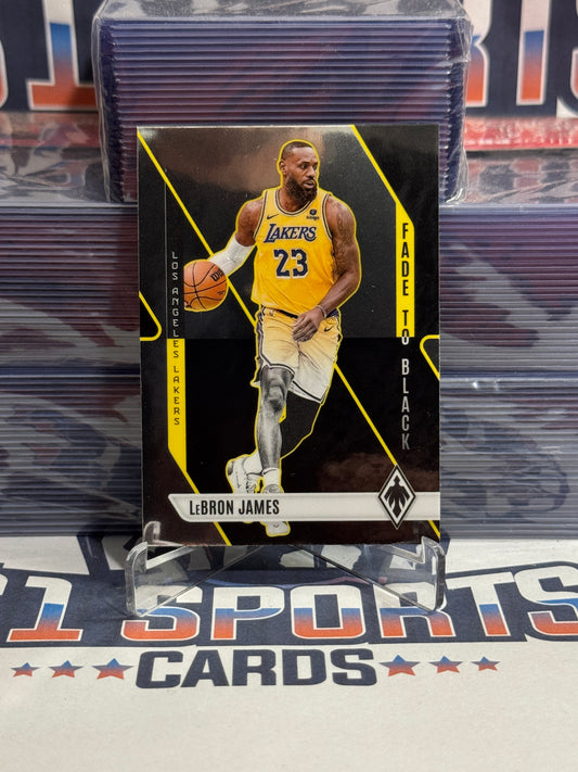 2023 Panini Phoenix (Fade to Black) LeBron James #3