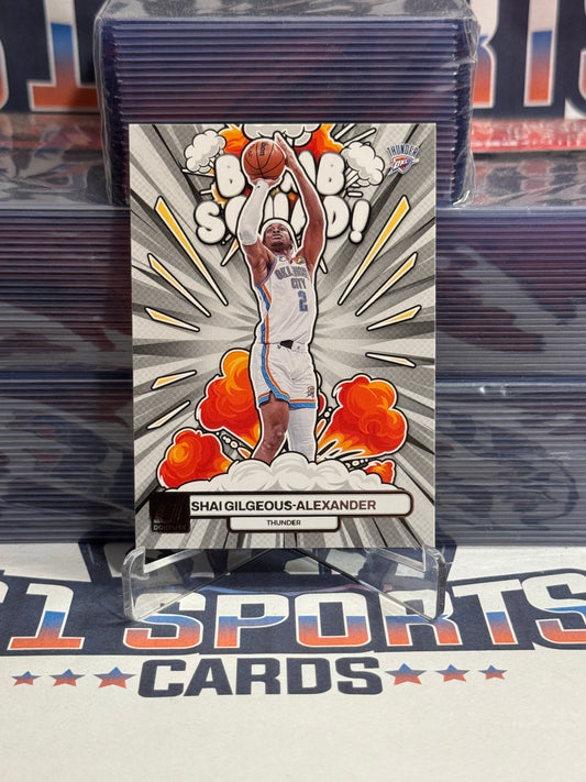 2023 Donruss (Bomb Squad!) Shai Gilgeous-Alexander #10