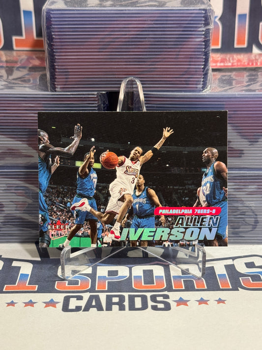 2000 Fleer Ultra (Kevin Garnett Pictured) Allen Iverson #156