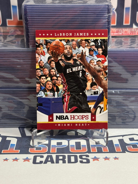 2012 NBA Hoops LeBron James #156