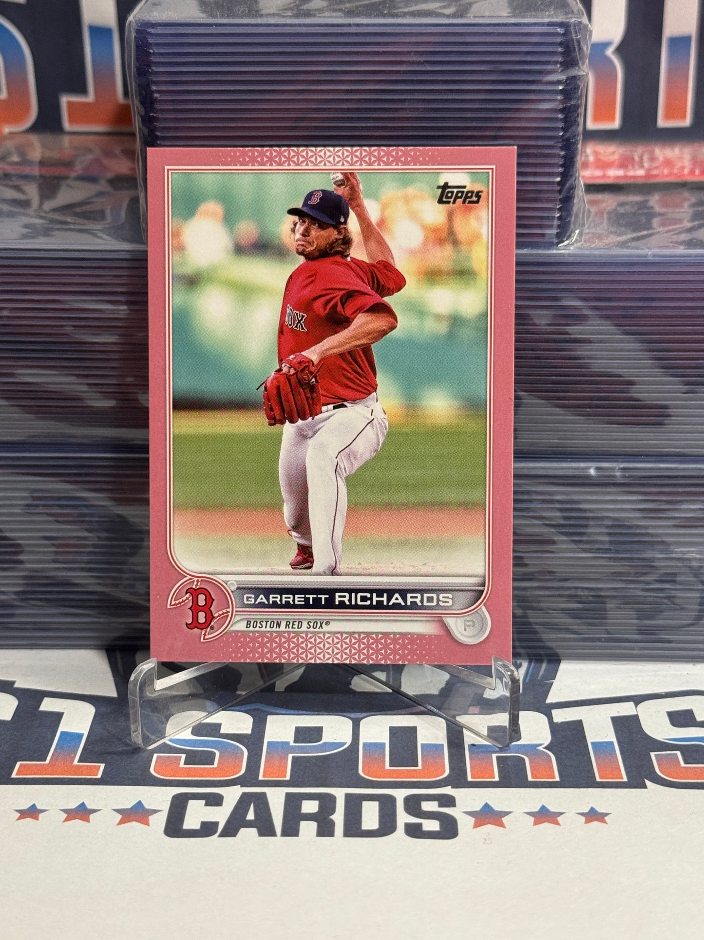 2022 Topps (Red 28/50) Garrett Richards #514