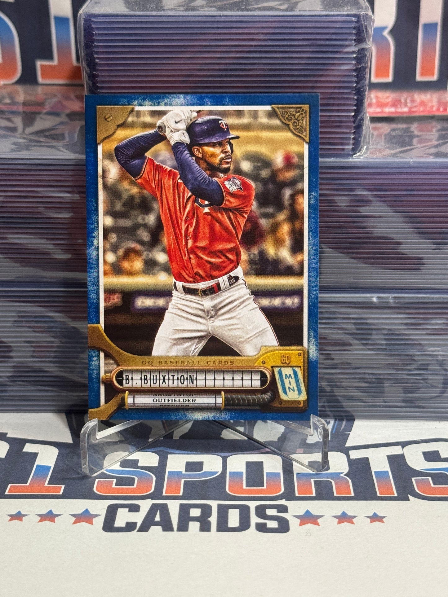 2022 Topps Gypsy Queen (Blue 96/250) Byron Buxton #13