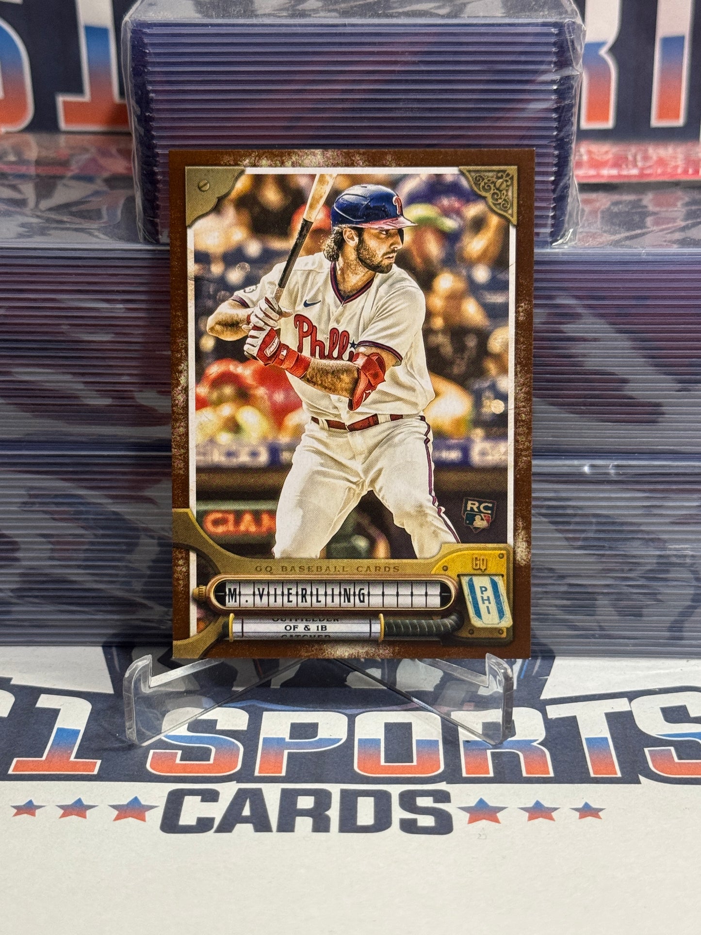 2022 Topps Gypsy Queen (Bronze 237/399) Matt Vierling Rookie #282