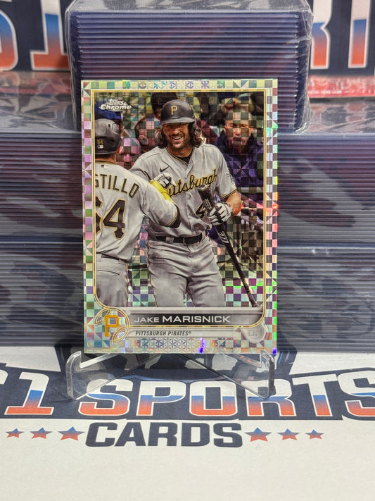 2022 Topps Chrome Update (X-Fractor 72/99) Jake Marisnick #USC23