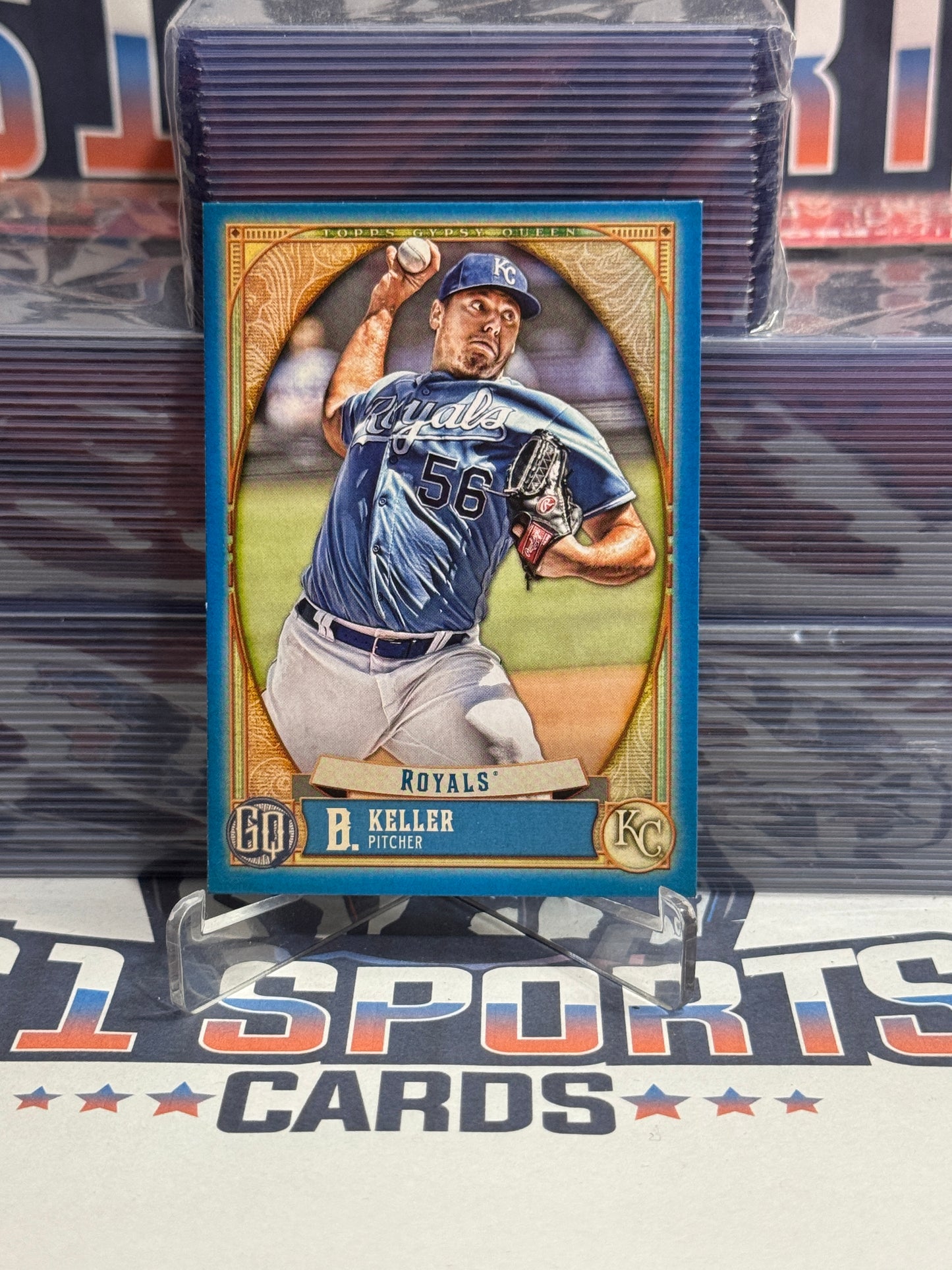 2022 Topps Gypsy Queen (Blue 62/150) Brad Keller #225