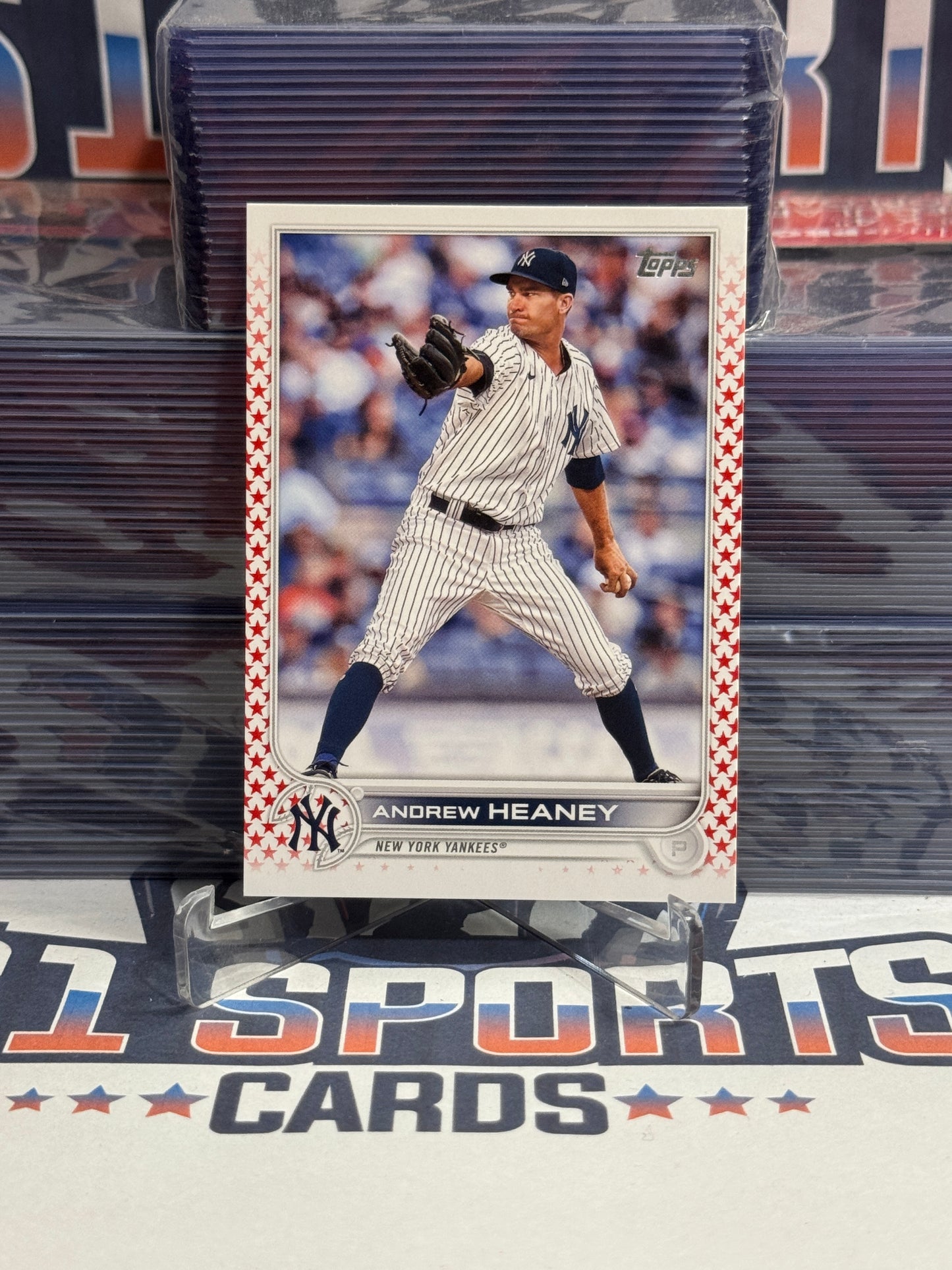 2022 Topps (Independence Day 46/76) Andrew Heaney #287