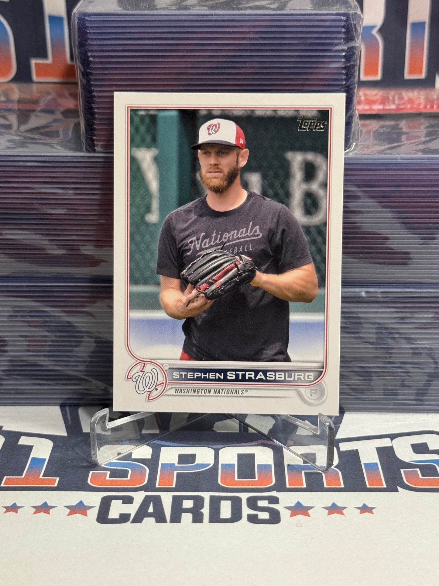 2022 Topps (Image Variation) Stephen Strasburg #492