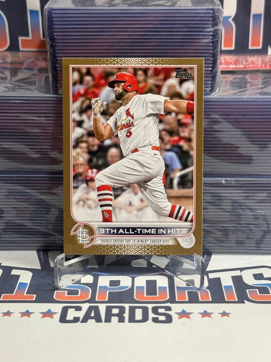 2022 Topps Update (Gold 701/2022) Albert Pujols #US313