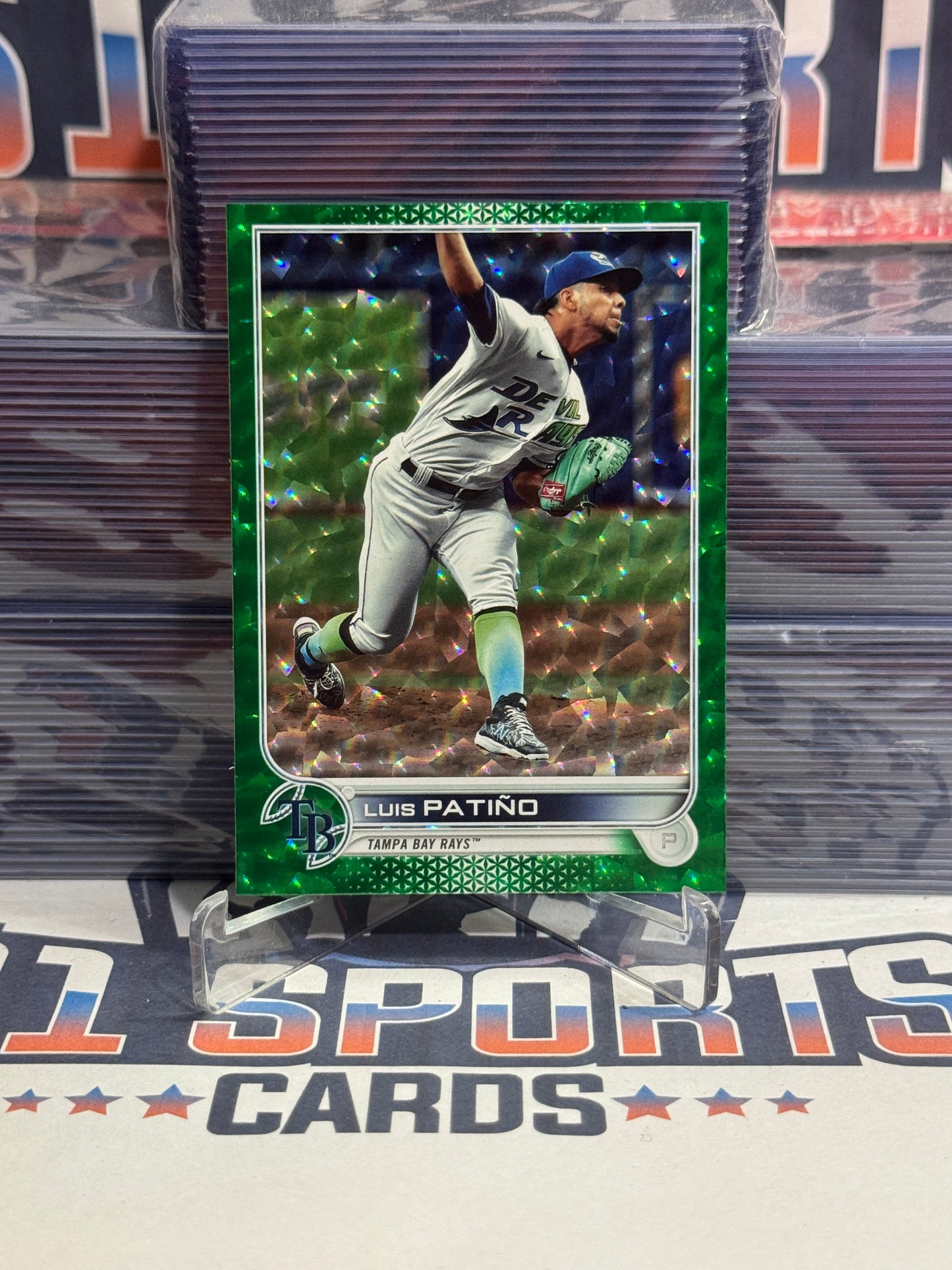 2022 Topps (Green Foil 251/499) Luis Patino #539