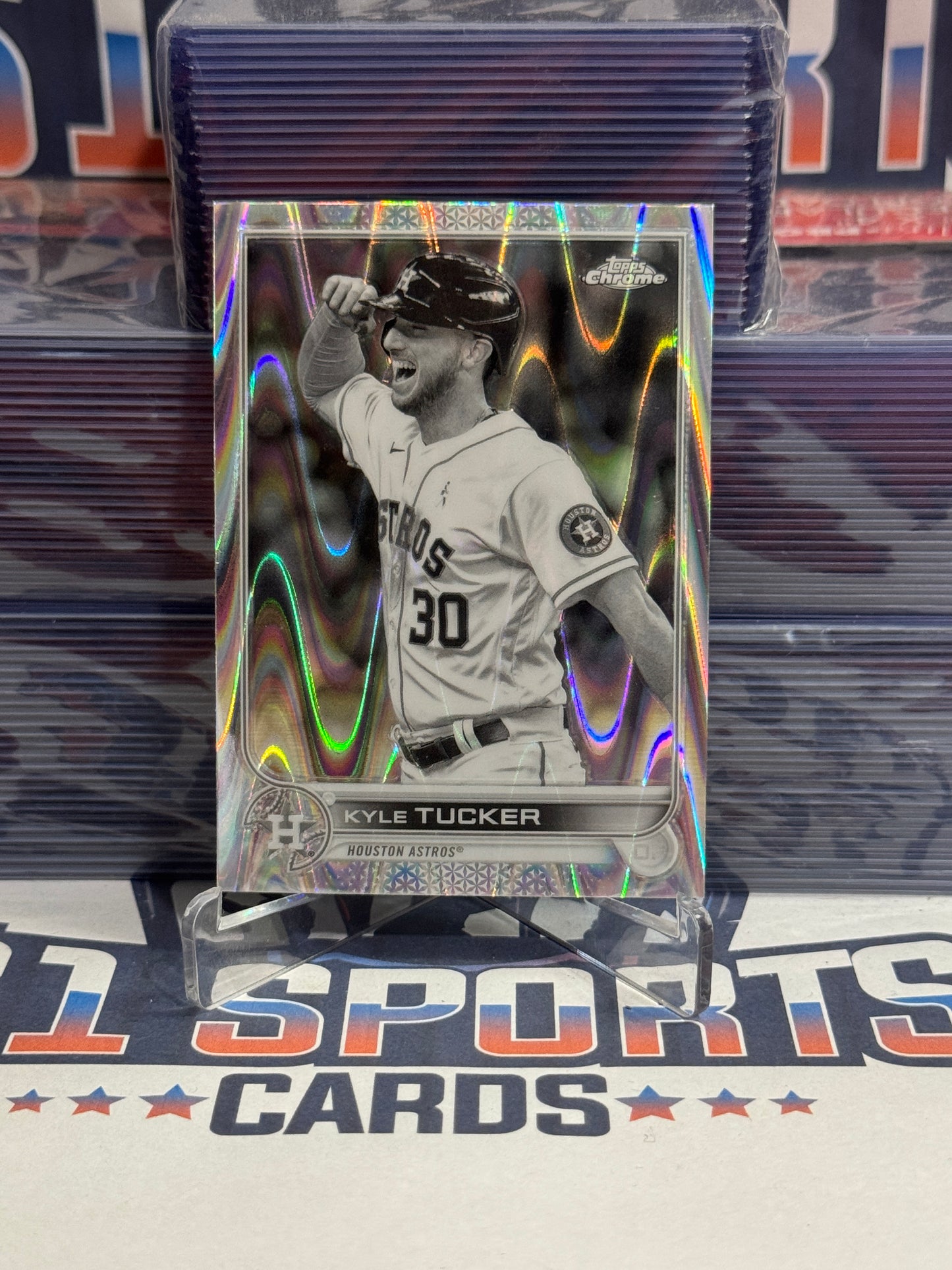 2022 Topps Chrome (Raywave Refractor) Kyle Tucker #45