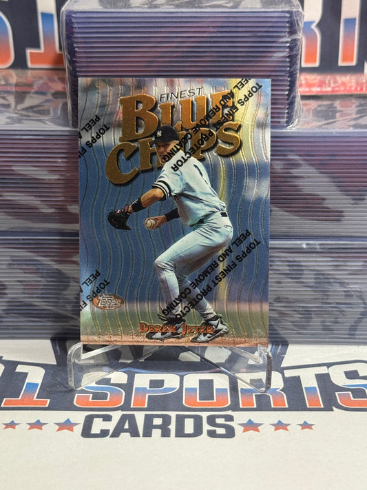 1997 Topps Finest (Blue Chips) Derek Jeter #15
