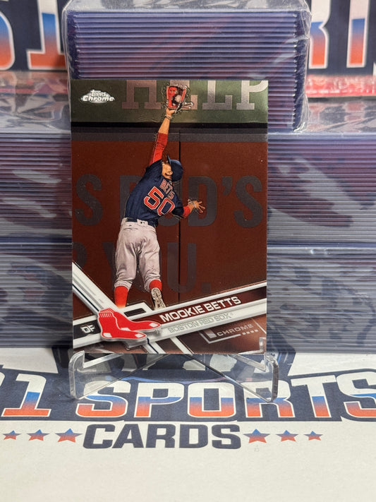 2017 Topps Chrome Mookie Betts #199