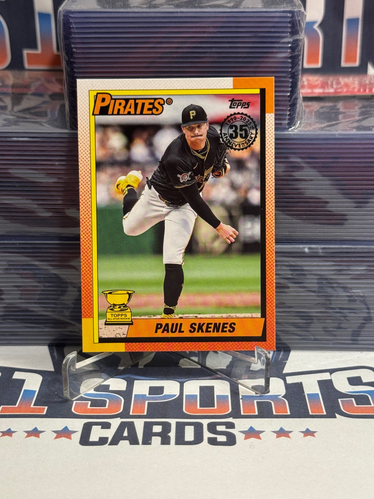 2025 Topps (1990 Redux, Rookie Cup) Paul Skenes #T90-63