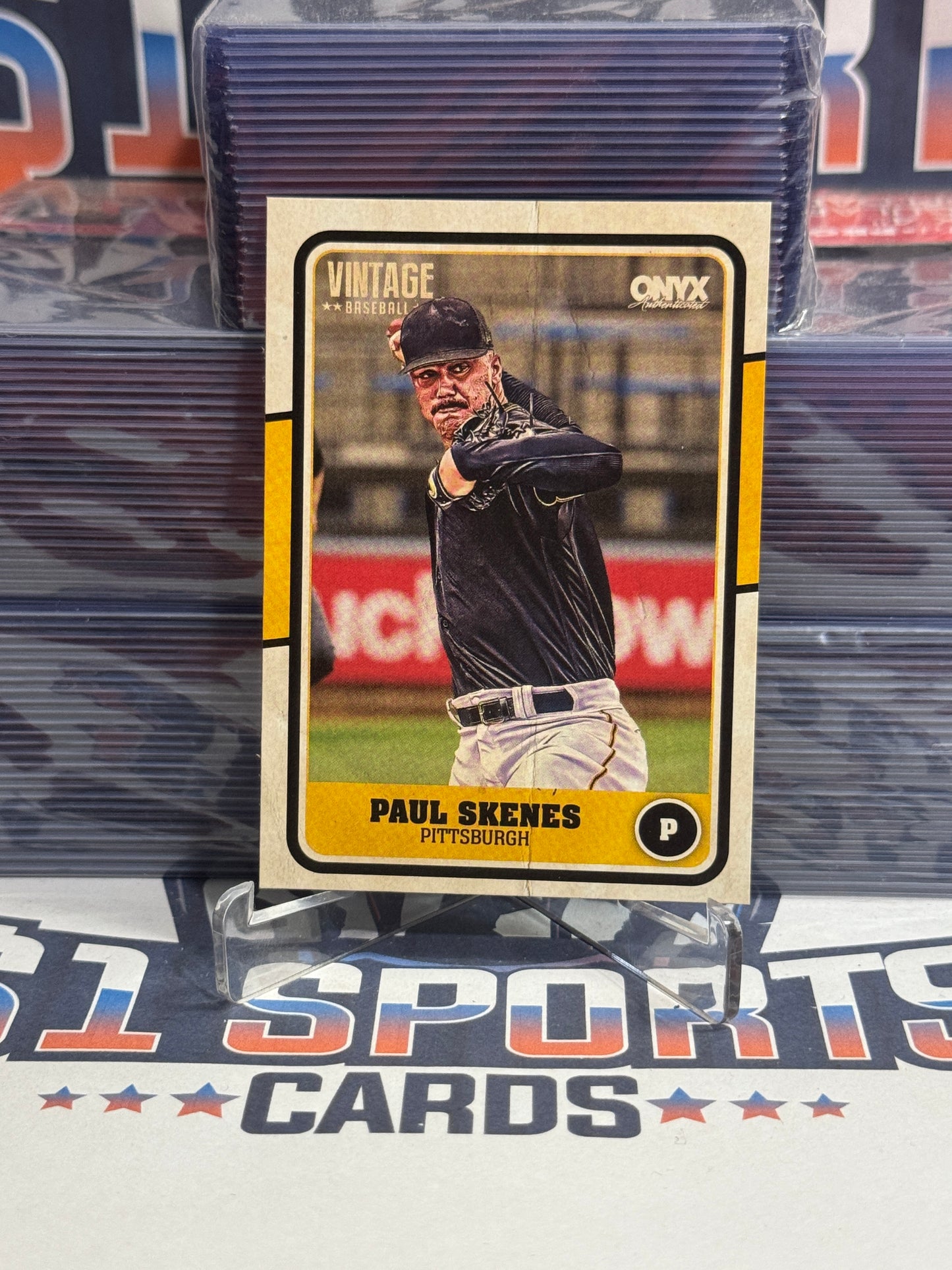 2025 Onyx Vintage Paul Skenes #OVPASK