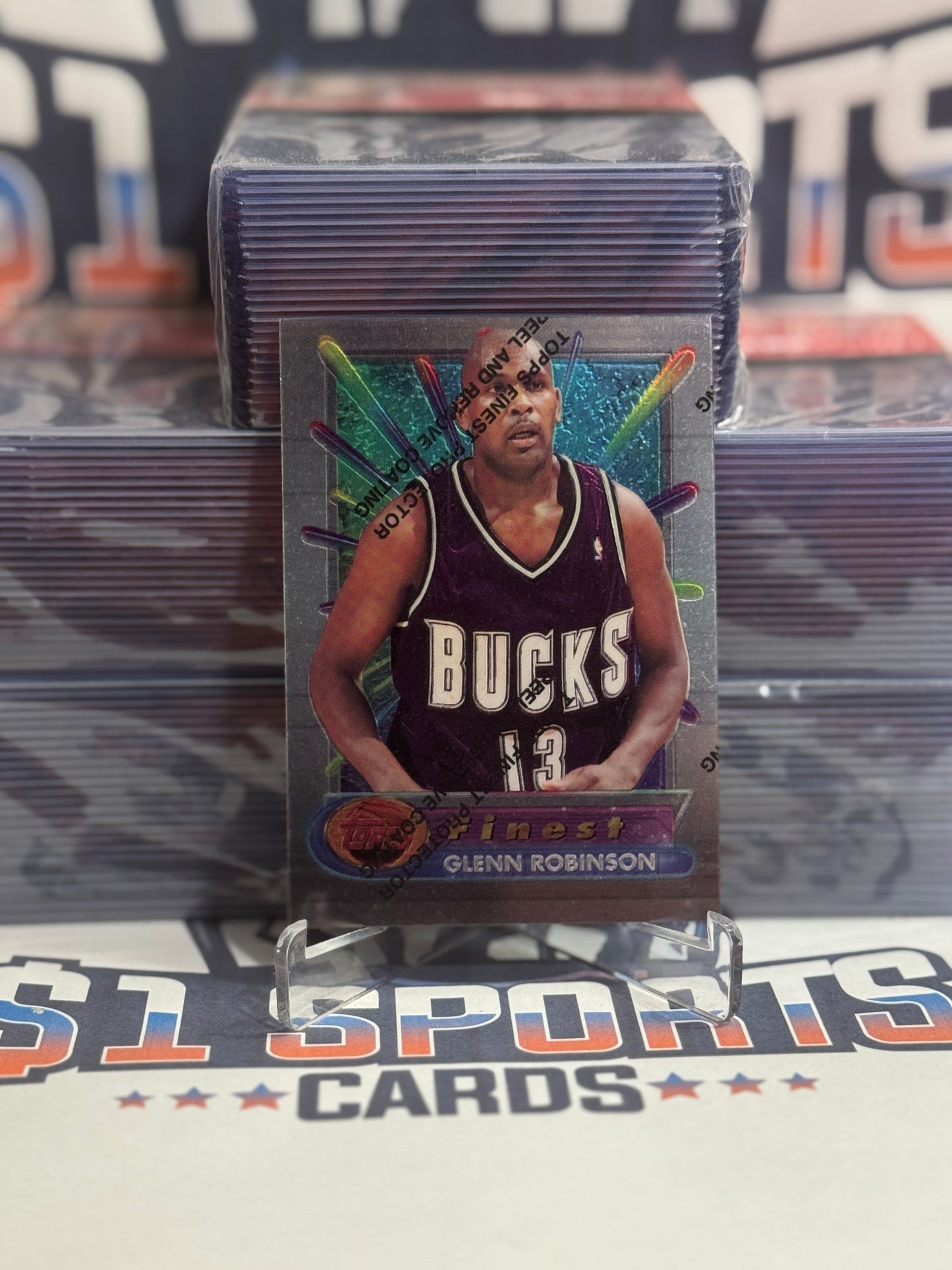 1994 Topps Finest Glenn Robinson Rookie #166