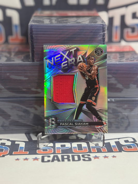 2016 Panini Spectra (Silver Prizm, Next Era Relic 144/149) Pascal Siakam Rookie #18